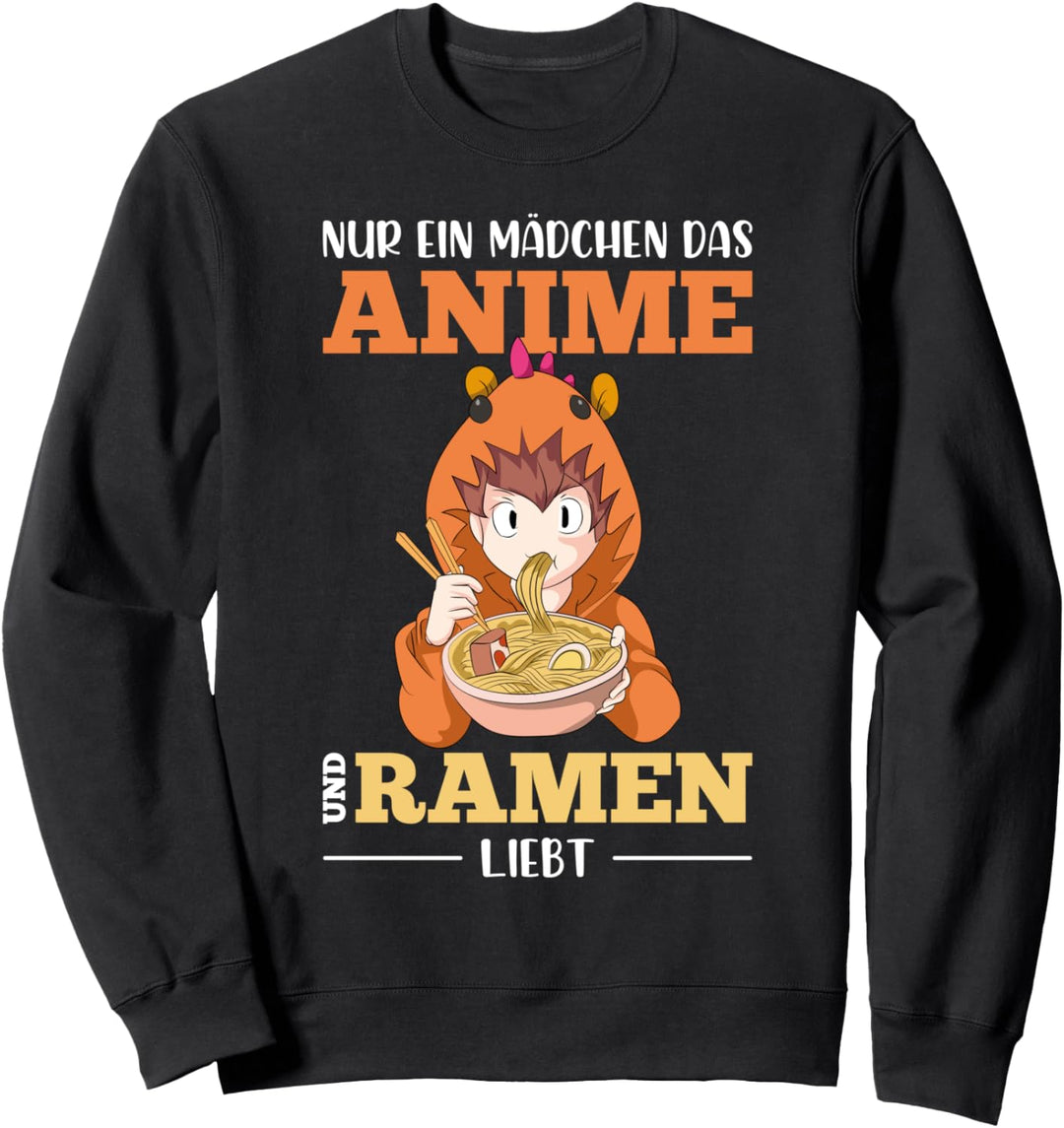 Japan Essen Japanischer Manga Otaku Ramen Mädchen Anime Sweatshirt
