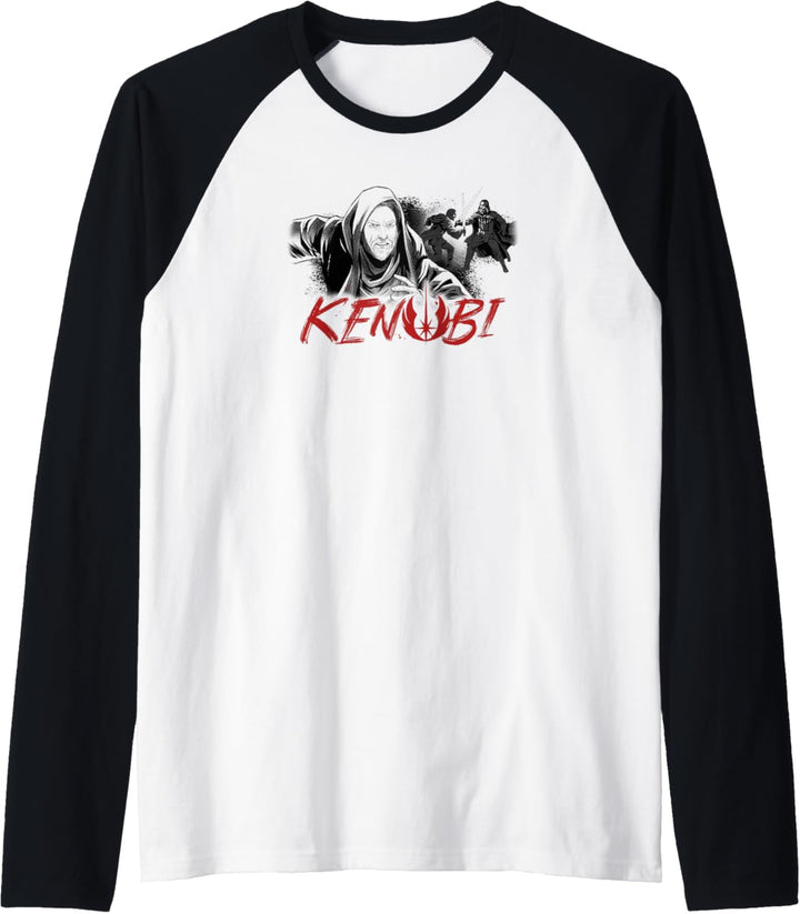 Star Wars: Obi-Wan Kenobi Vader And Kenobi Script Poster Raglan