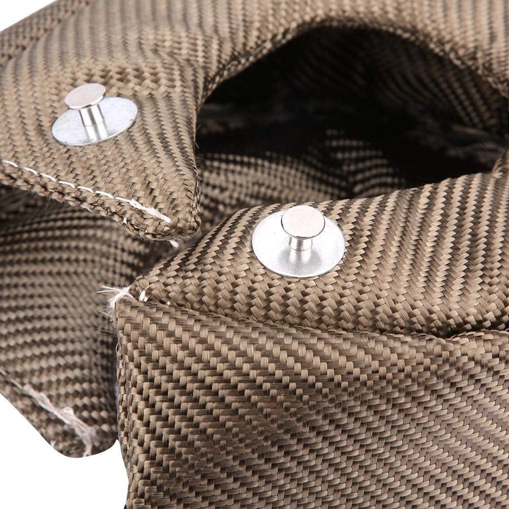 KSTE Abdeckung Turbo Heat Shield Cover Ladegerät Turbo Barriere Abdeckung Wrap for T4 Turbolader