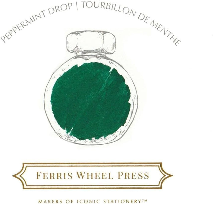 Ferris Wheel Press Fountain Pen Ink | Everyday Ink Collection | Dark Green | 85ml Dark Green 85ml, D
