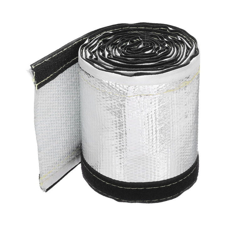 QUARKZMAN 1.5mm Dicke Aluminiumfolie Hitzeschutzschlauch 30mm Innendurchmesser Hitzeschutz Aluminium