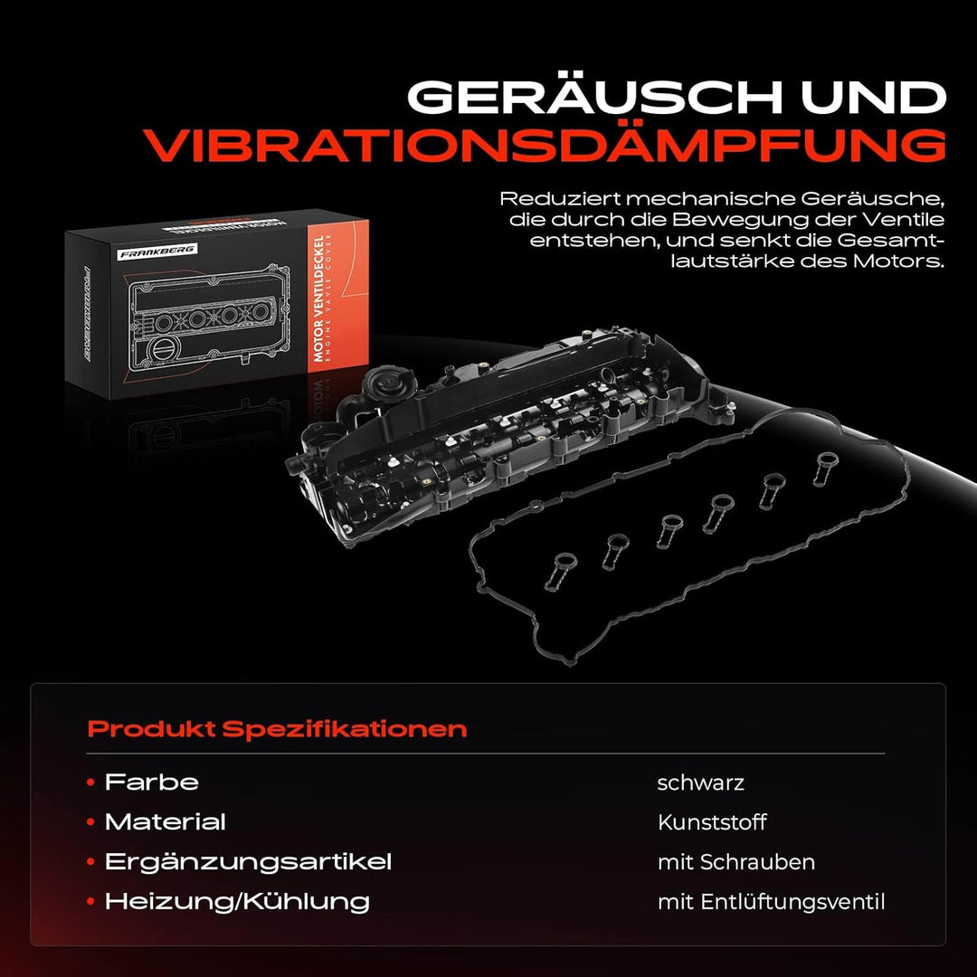Ventildeckel Zylinderkopfhaube für 3er E90 3er Touring E91 5er F10 5er Touring F11 X3 F25 X5 E70 200