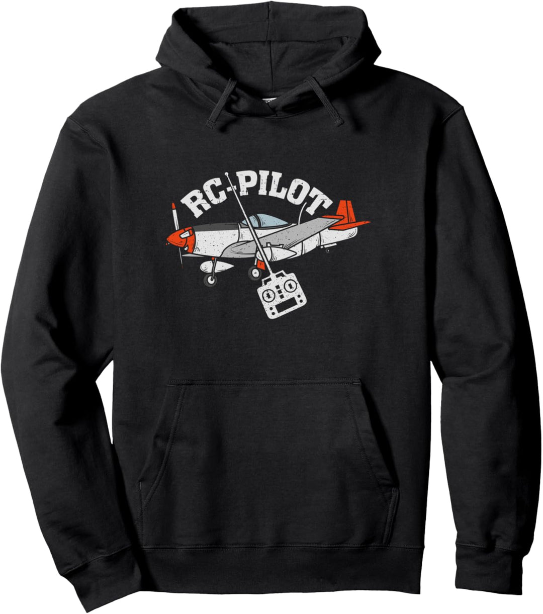 RC Pilot Modellflugzeug mit Fernsteuerung Pullover Hoodie