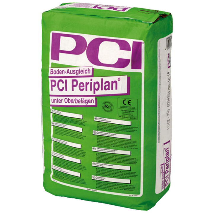PCI Periplan Bodenausgleichsmasse Nivellier-Masse 25kg Sack für innen und aussen (1), 1