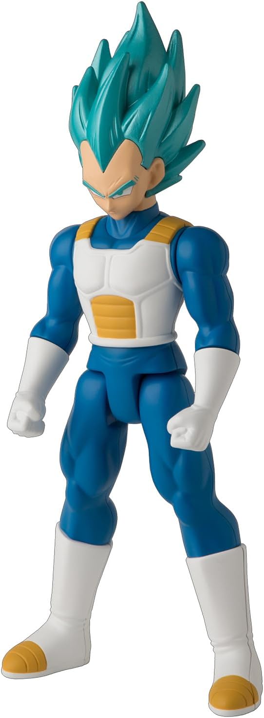 BANDAI - Dragon Ball Super - Riesenlimitbrecherfigur 30 cm - Super Saiyan Vegeta Blue - Offizielle D