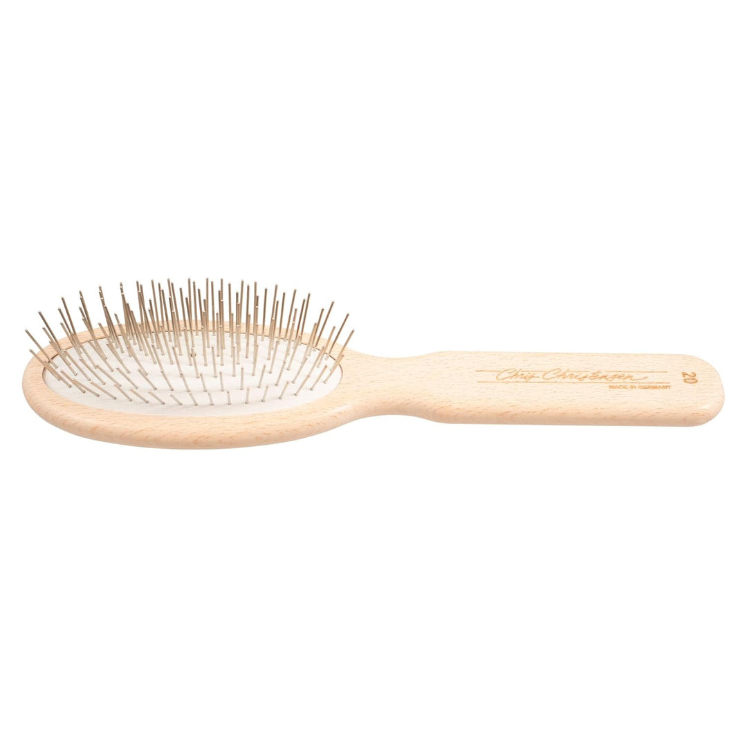 Chris Christensen Oval Pin Brush Original for Pets 20mm braun 20mm, braun 20mm
