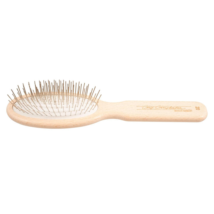 Chris Christensen Oval Pin Brush Original for Pets 20mm braun 20mm, braun 20mm