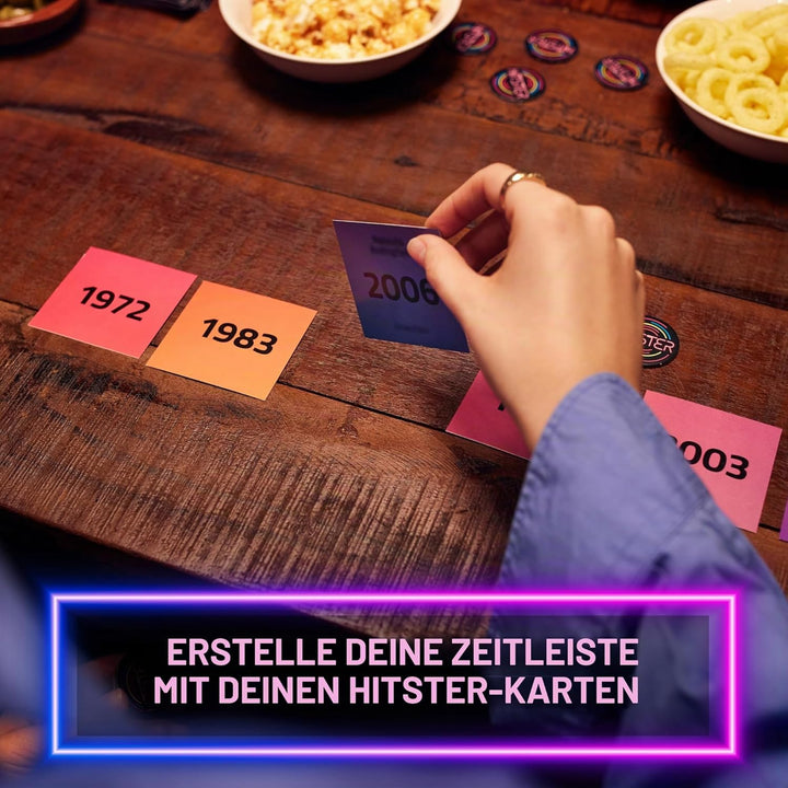 Hitster Original, EIN Party- und Kartenspiel für Erwachsene und Familien - 2 bis 10 Spieler ab 16 Ja