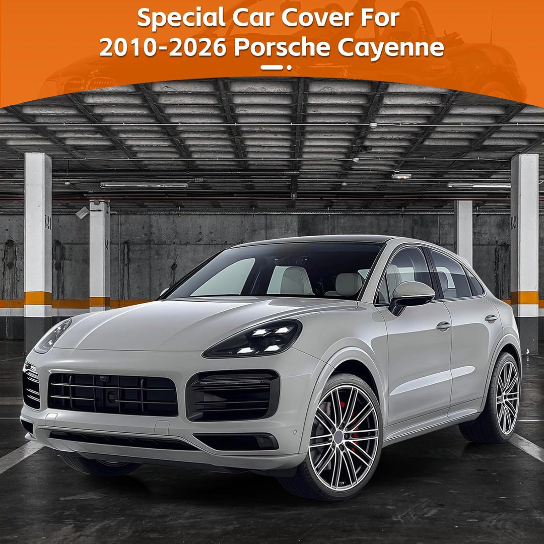 Autoabdeckung Indoor für Porsche Cayenne 2010-2026 | Elastisches Innenbereich Auto Abdeckplane Autop