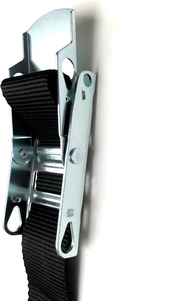 Über Totpunkt Spanner mit Polyestergurt und Flachhaken Planenspanner verzinkt für LKW-Plane