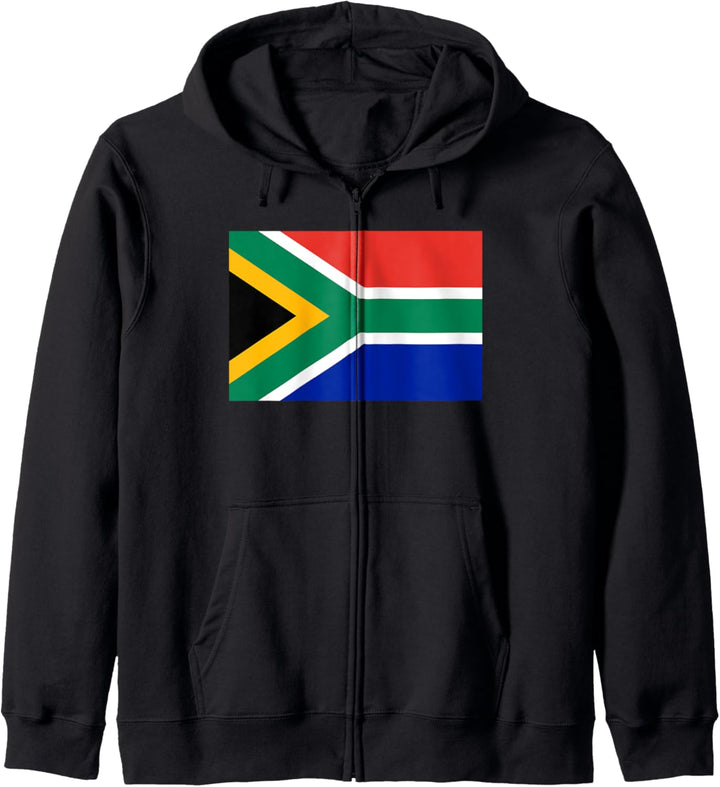 Südafrikanische Flagge von Südafrika Kapuzenjacke