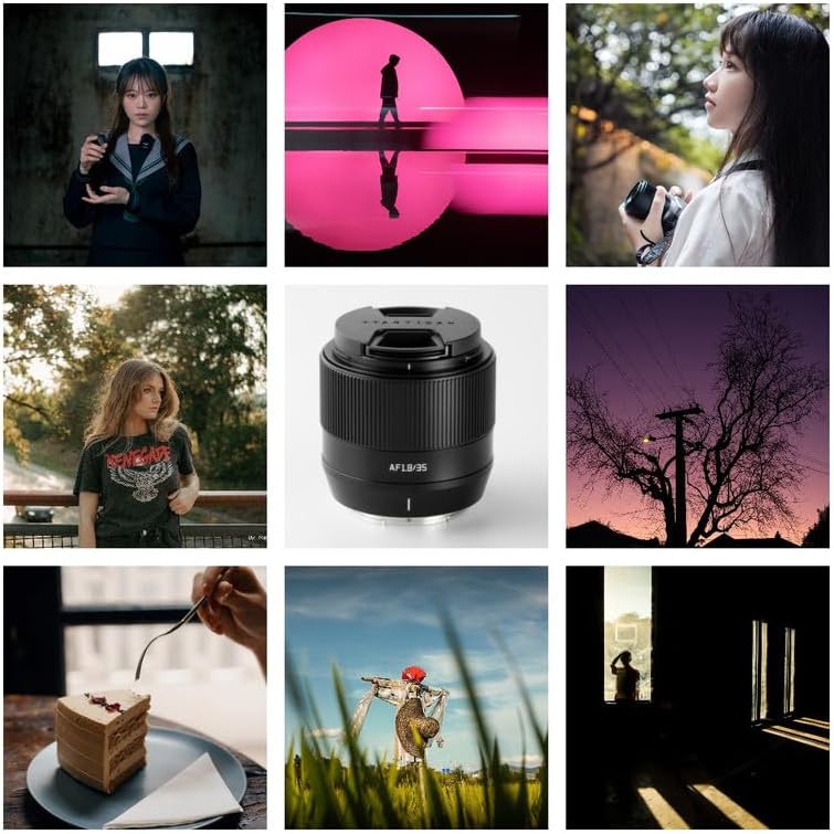TTArtisan AF 35mm F1.8 Objektiv Autofokus APS-C Rahmen für Fuji X Mount Kameras X-A1 X-A10 X-M1 X-T1