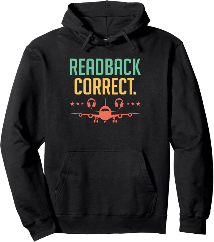 Air Traffic Control Crew Air Marshal Funny Aviation Spruch Pullover Hoodie