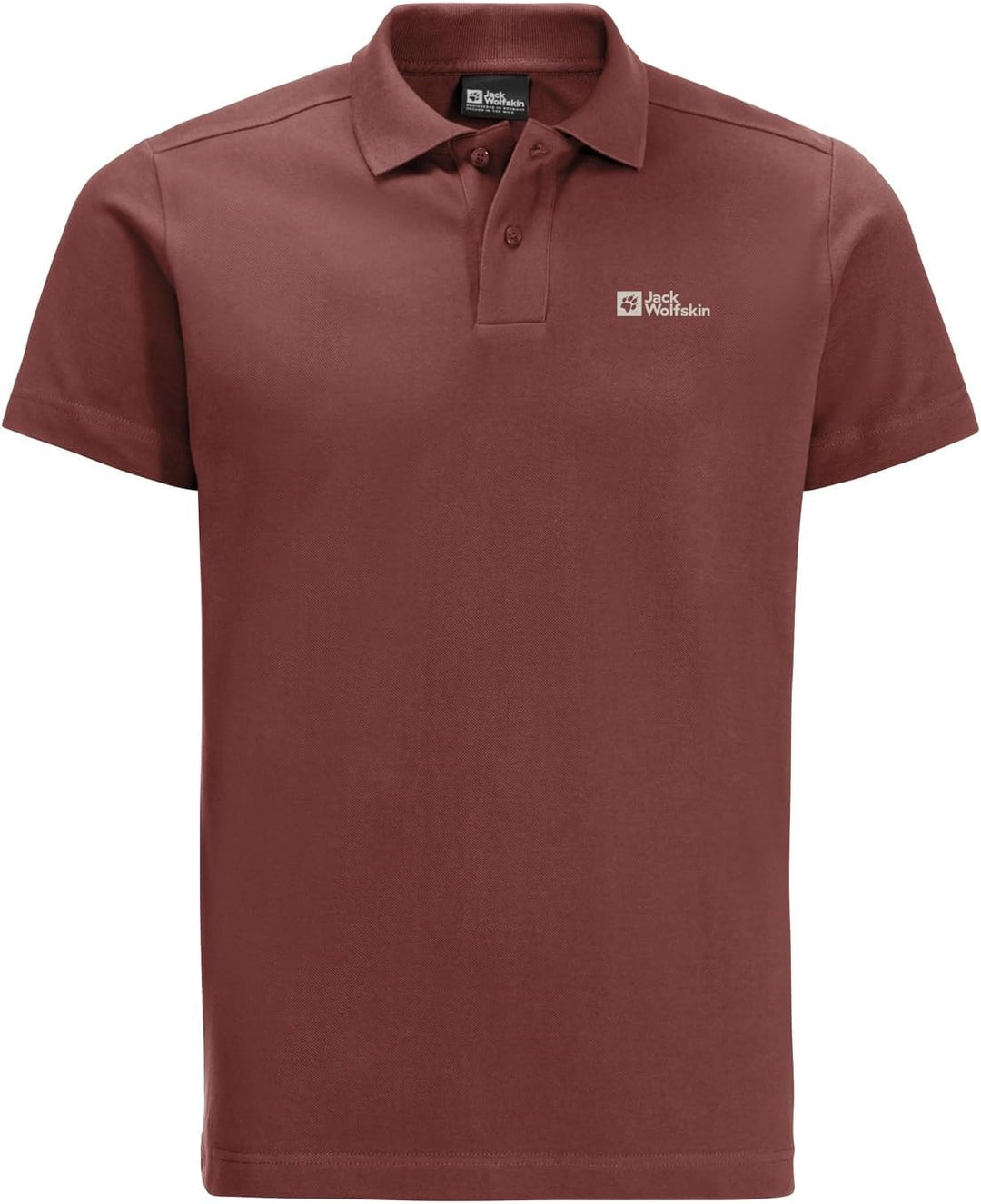 Jack Wolfskin Herren Essential M Polo, Barn Red
