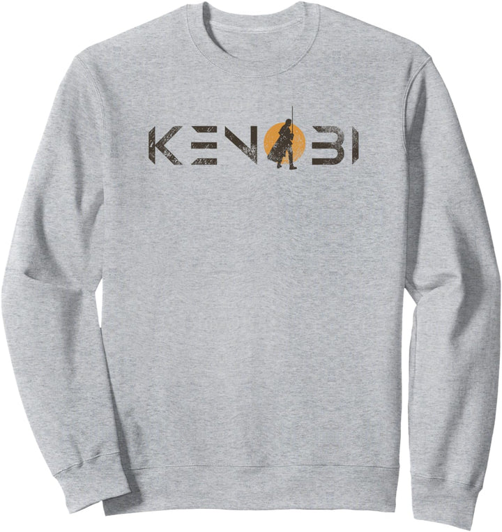 Star Wars: Obi-Wan Kenobi Single Sun Text Logo Sweatshirt