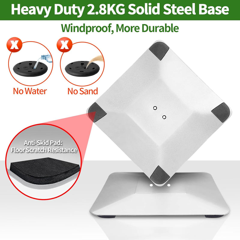 VAIIGO Heavy Duty Sign Holder Poster Stand, Adjustable Menu Display Stand Floor Standing Sign Holder