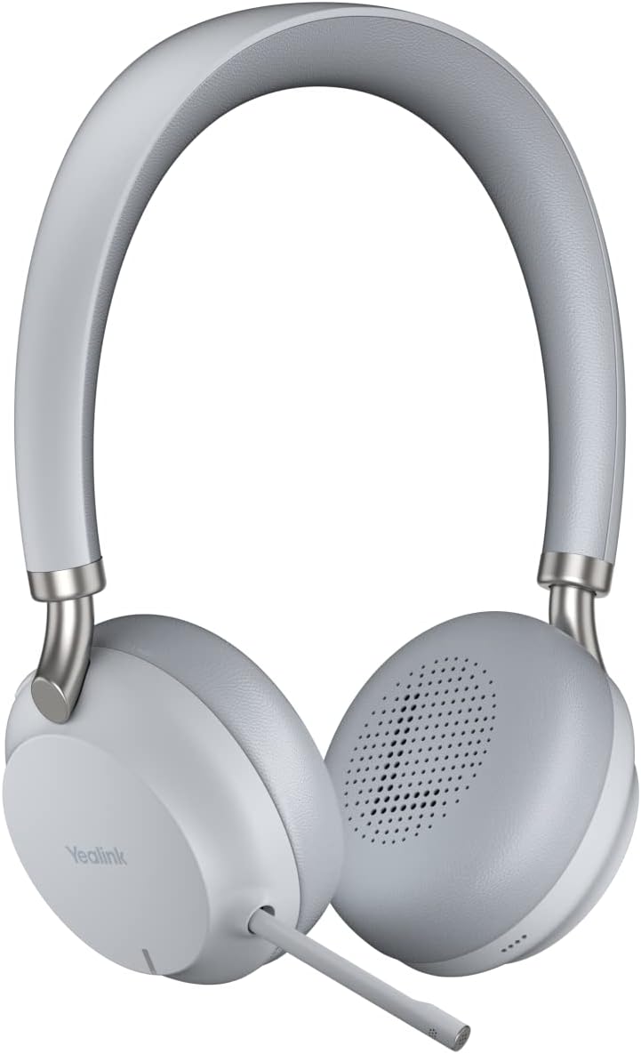 Yealink Bluetooth Headset BH72 UC Light Gray USB-A mit Charging Stand UC Grau, UC Grau