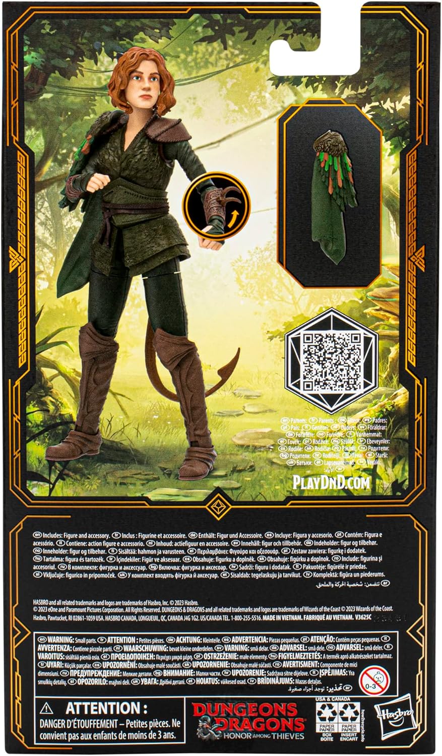 Dungeons & Dragons Ehre unter Dieben Golden Archive Doric, 15 cm grosse Action-Figur zum Sammeln, in