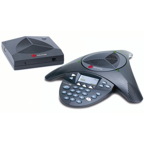POLYCOM Soundstation 2W ex (erweiterbar) Konferenztelefon (französischer Stecker), Französischer Ste