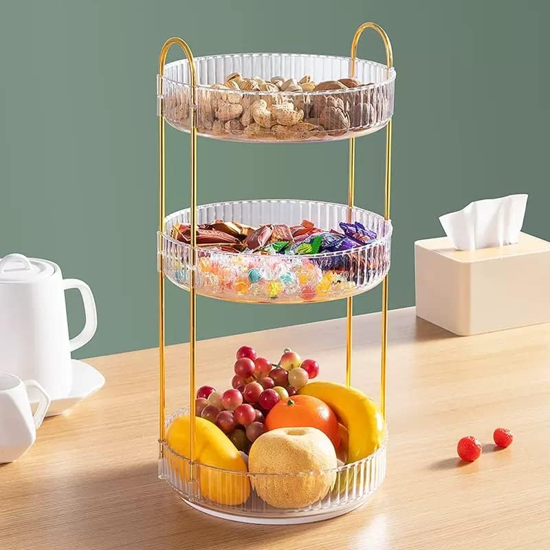 CESTATIVO Make Up Organizer, 360° Drehbar Kosmetik Organizer, Beauty Organizer, Hautpflege Organizer