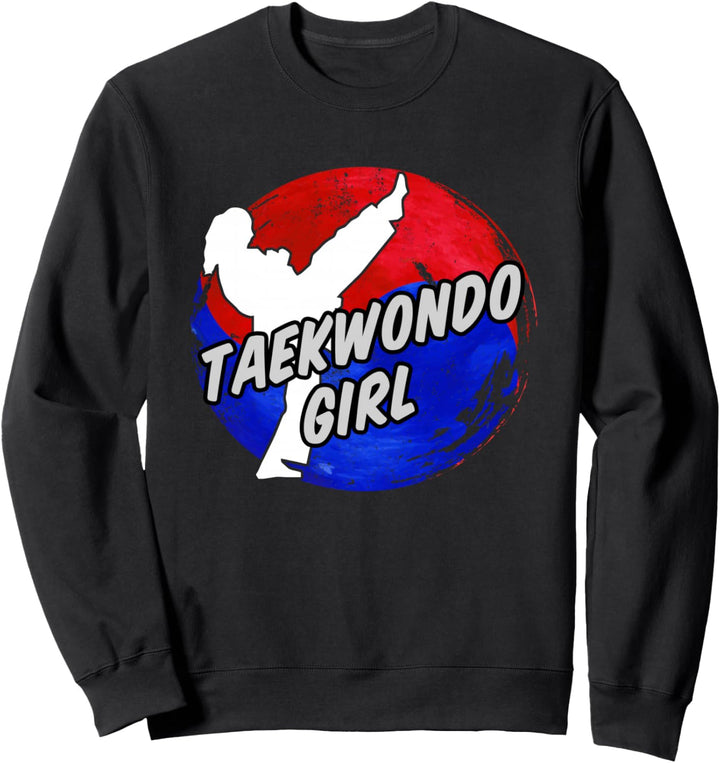 Taekwondo Mädchen Sweatshirt