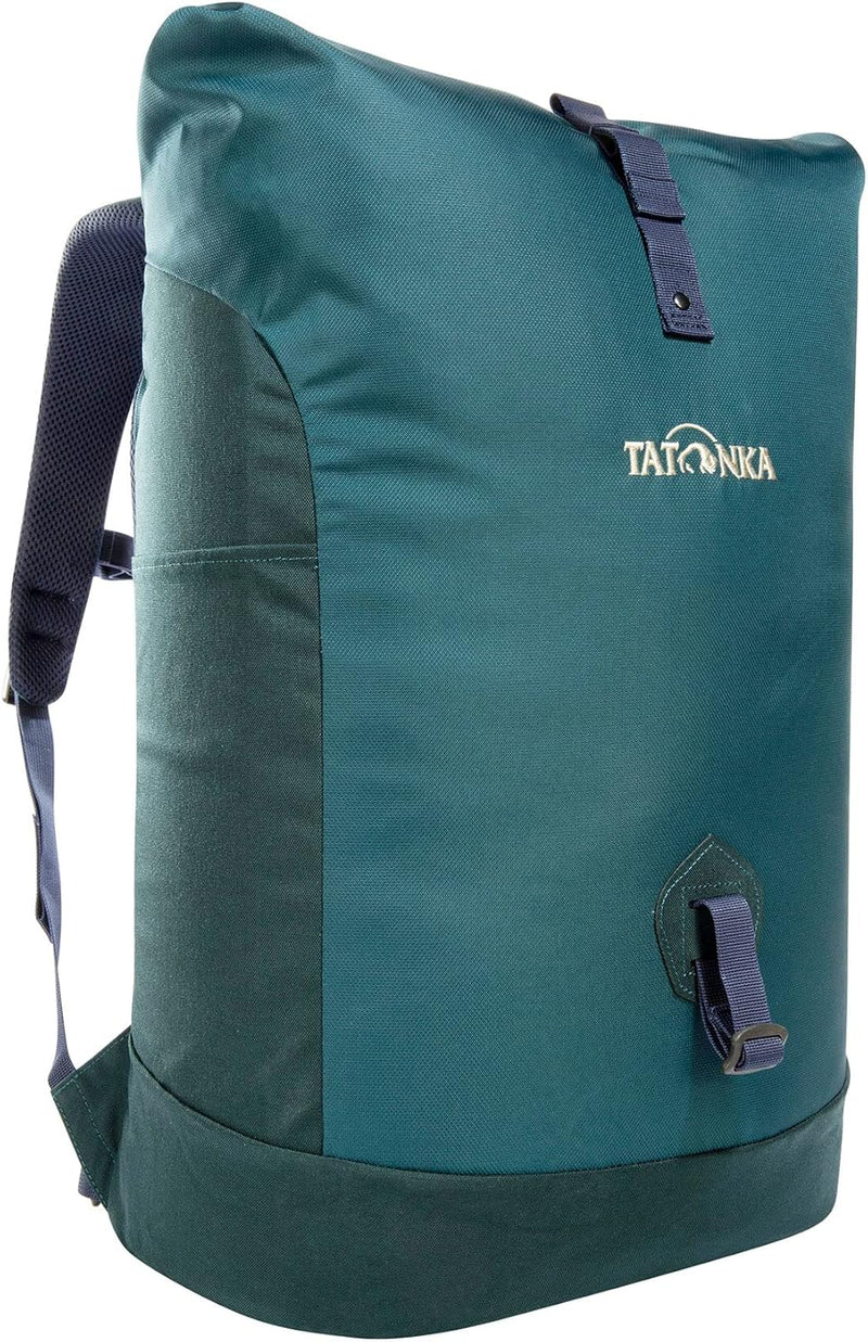 Tatonka 34l Daypack Grip Rolltop Pack - Rucksack mit Rollverschluss und 15 Laptopfach - 34 Liter Tea