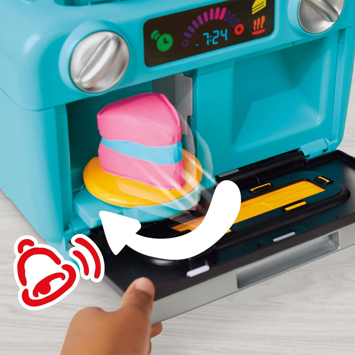 Play-Doh Bunte Konditorei mit Spielzeug-Ofen, Werkzeugen, Accessoires und 11 Dosen Knetmasse zum For