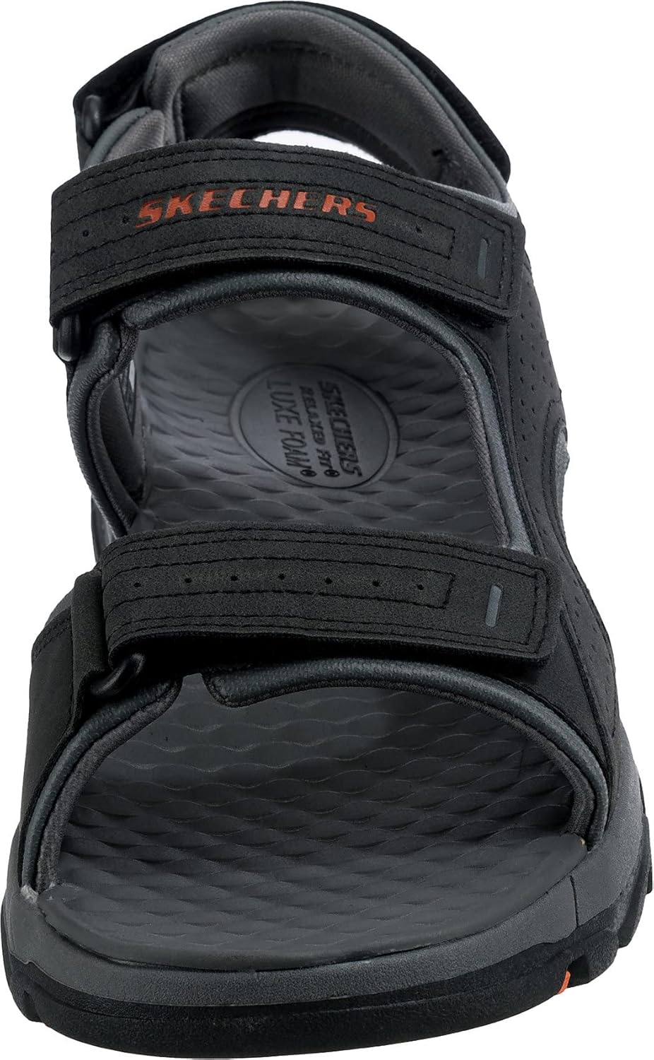 Skechers Herren Tresmen-Garo Open Toe Water Sandal 40 EU Black Synthetic, 40 EU Black Synthetic