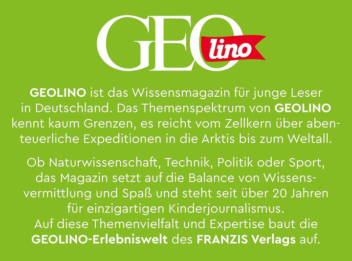 Franzis 67142 - GEOlino Natur entdecken und erforschen - Experimentierkasten mit 42 spannenden Ideen
