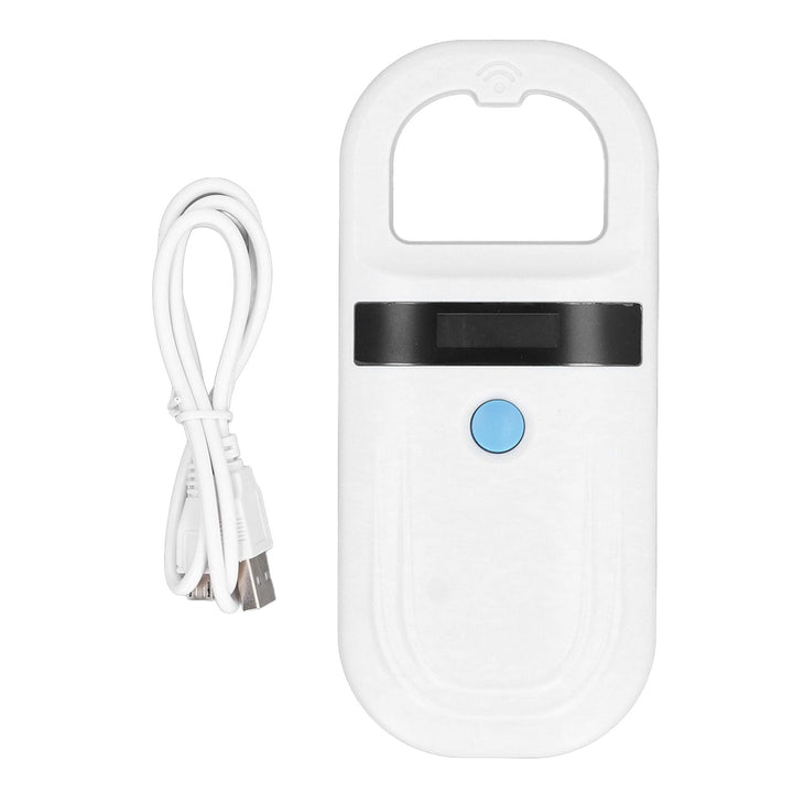 Marhynchus Tragbarer Tier-Tag-Leser, 134,2 KHz, USB-Aufladung, Tragbarer Haustier-Chip-Scanner für N