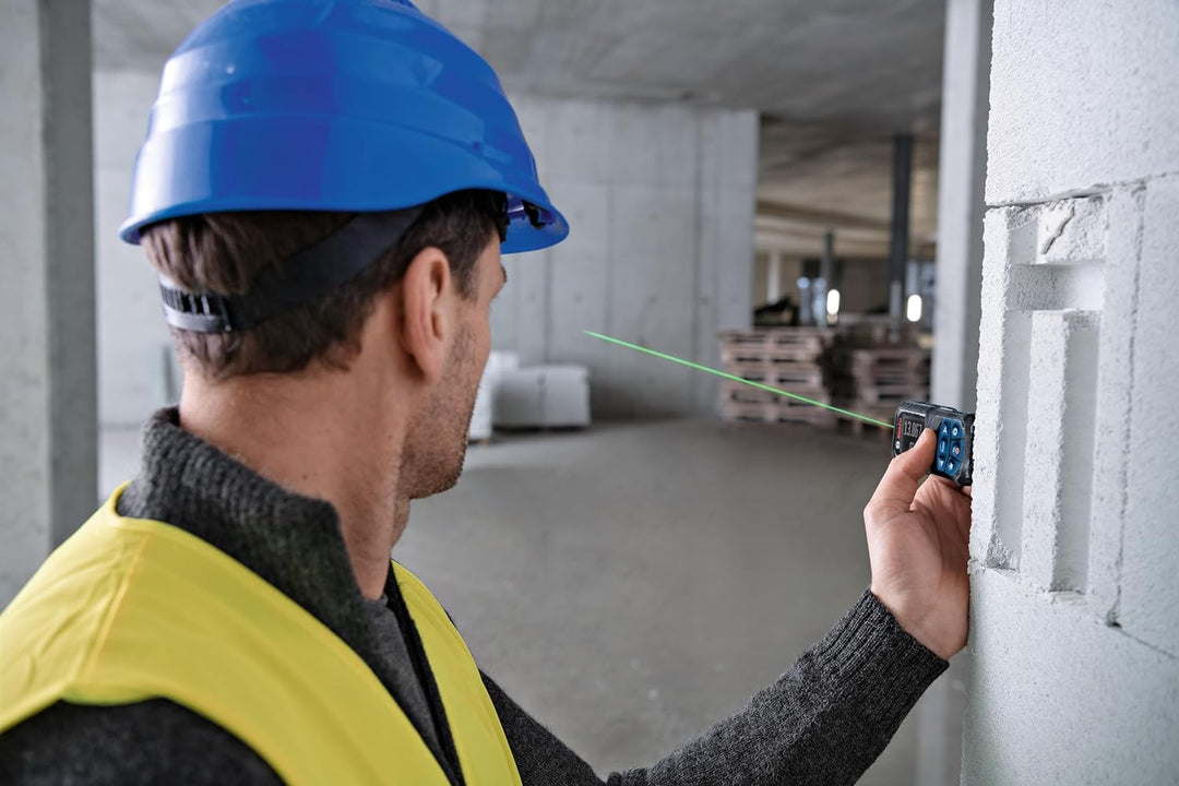 Bosch Professional Laser-Entfernungsmesser GLM 50-23 G (grüner Laser, Neigungssensor, Reichweite: bi