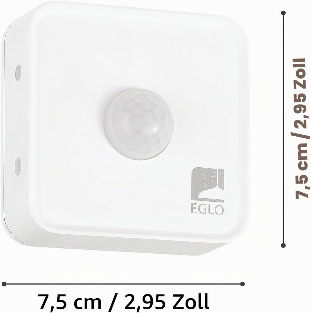 EGLO connect.z Smart-Home Bewegungsmelder, ZigBee, batteriebetrieben, App-Steuerung, Sensor für EGLO