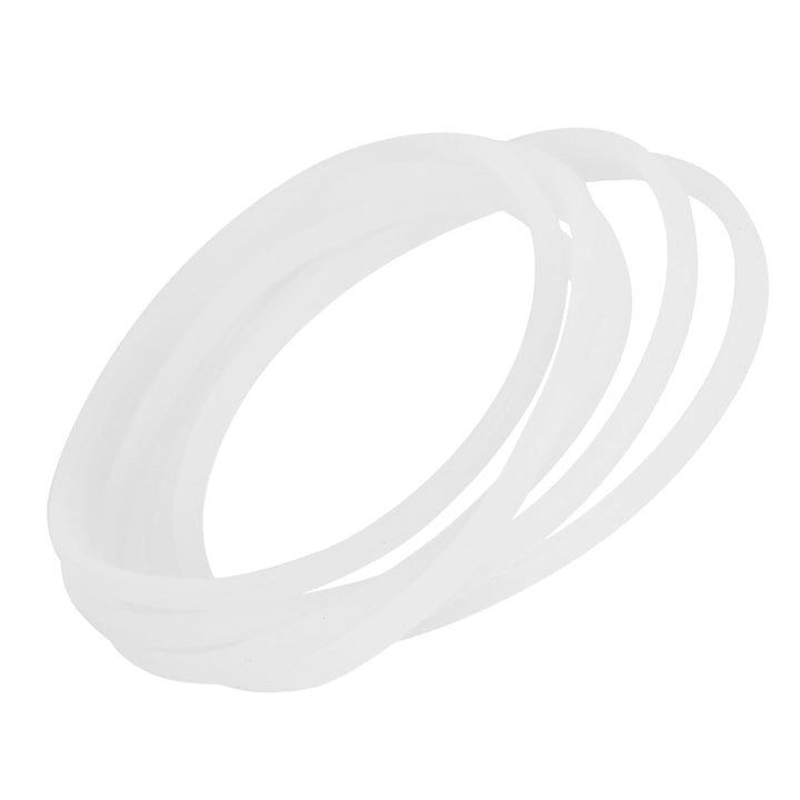 6 Stück Siegelring, Mixer Ersatzteile Neue Ersatzdichtungen Gummidichtring Weisser O-Ring Flexible T