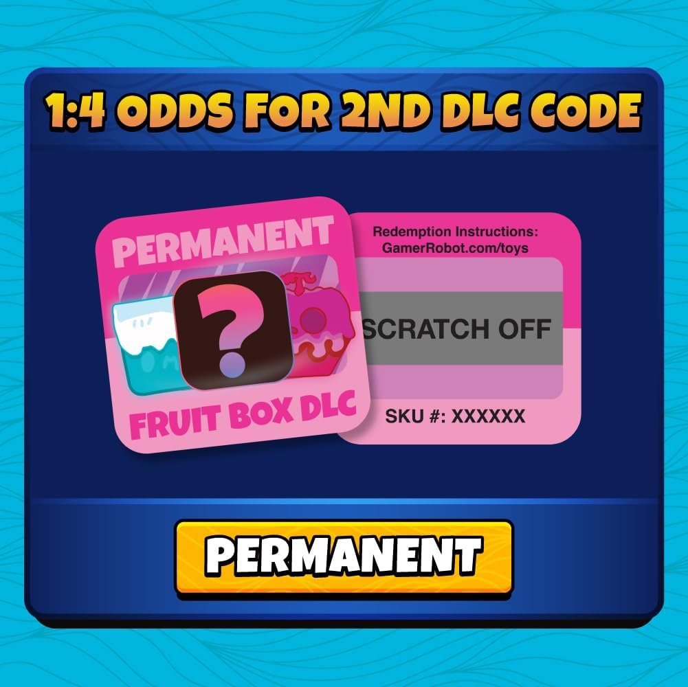 Blox Fruits - 10 cm Collectible Plush - Blind Box 10 cm surprise plush, 10 cm surprise plush