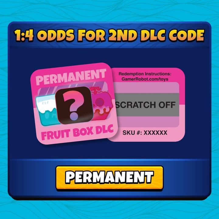 Blox Fruits - 10 cm Collectible Plush - Blind Box 10 cm surprise plush, 10 cm surprise plush