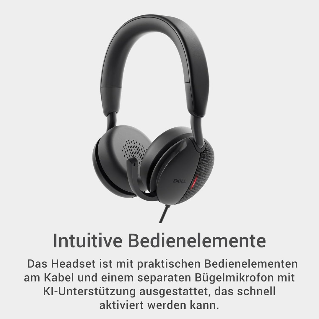 Dell Pro kabelgebundenes Headset mit ANC – WH5024, WH5024