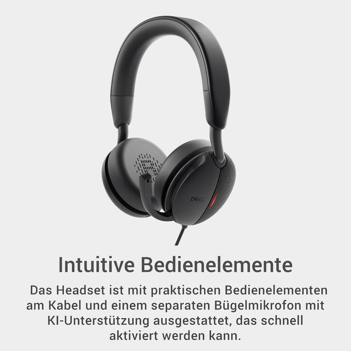 Dell Pro kabelgebundenes Headset mit ANC – WH5024, WH5024