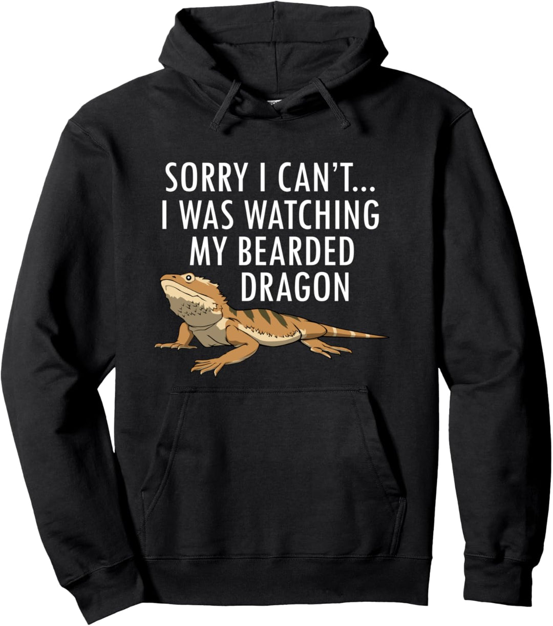 Mein Bartagam Echse Niedliches Reptil Pullover Hoodie