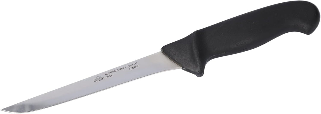 STUBAI Ausbeinmesser | 160 mm | Ausbeinmesser aus Edelstahl, rostfrei, spülmaschinenfest klassische