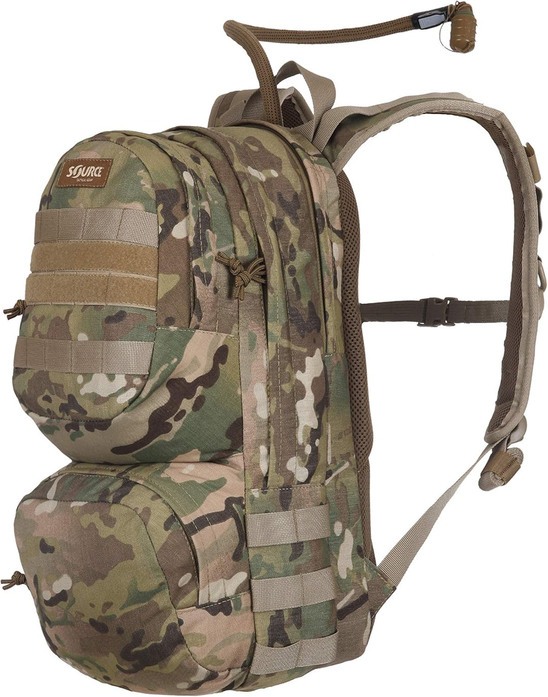 Source Herren Commander Trinkrucksack 10 L + 3 Liter Multicam, 10 L + 3 Liter Multicam