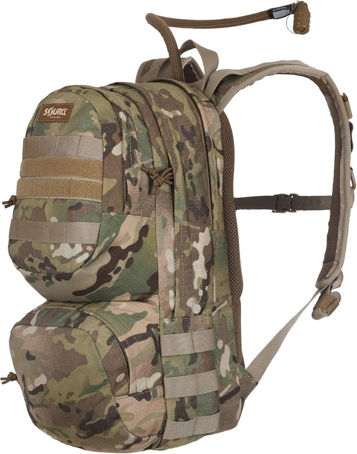 Source Herren Commander Trinkrucksack 10 L + 3 Liter Multicam, 10 L + 3 Liter Multicam