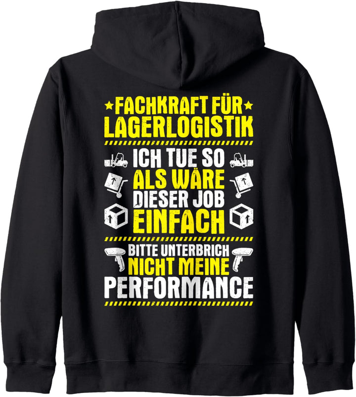 Meine Performance Fachkraft Für Lagerlogistik Kapuzenjacke
