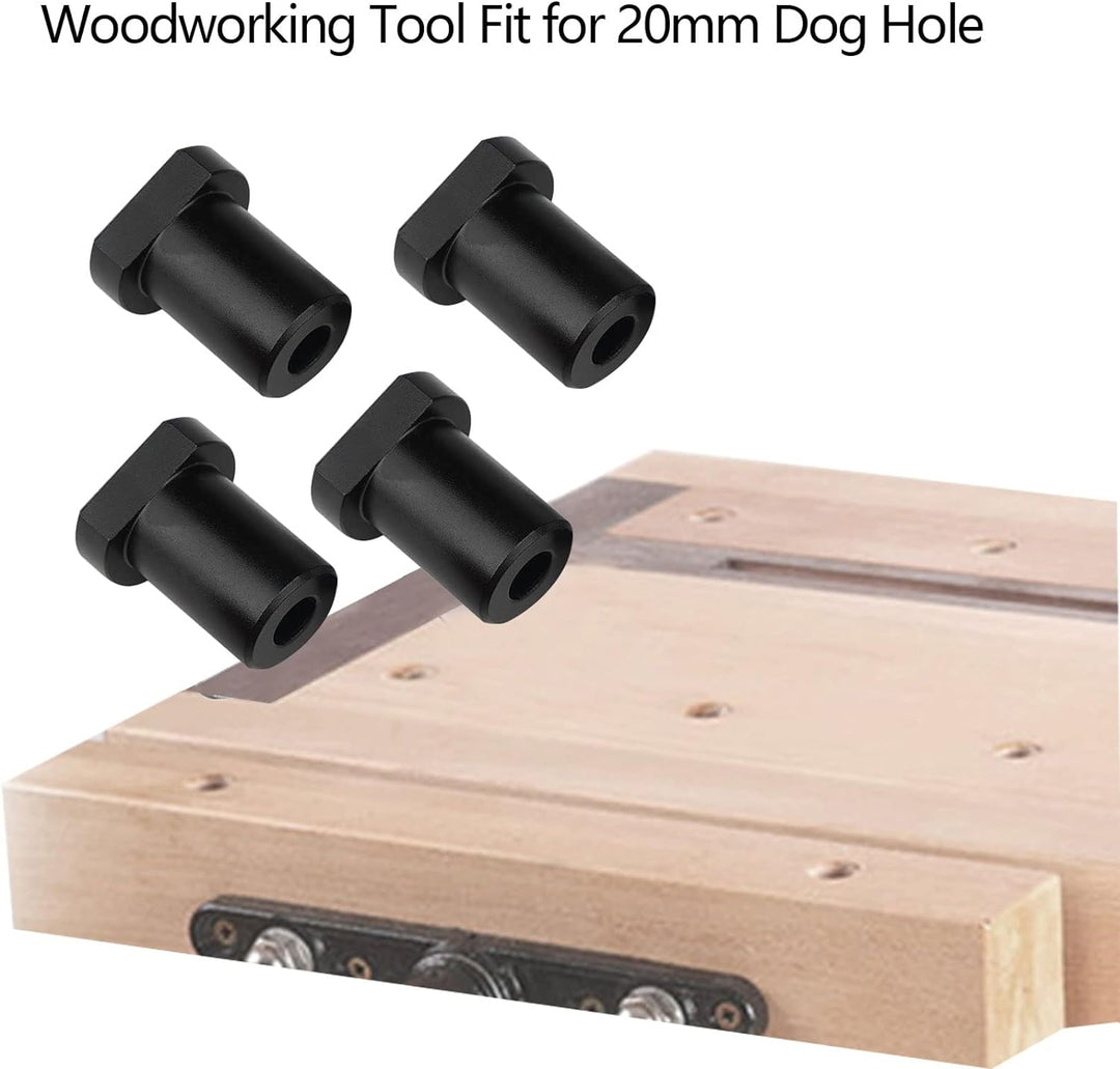 CDIYTOOL 2 Stück schnell fixierte Clip-Klemme, Messing-Schraubstock mit 4 Bank-Hunde für 19/20 mm Lo