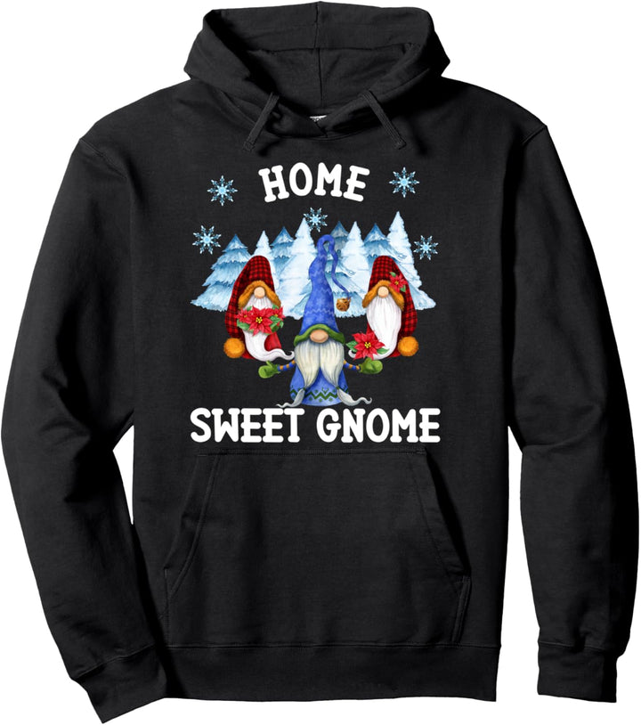Home Sweet Gnome Weihnachtsmotiv Wichtel Zwerge Weihnachts Pullover Hoodie