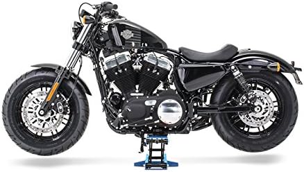 ConStands - Motorrad-Hebebühne für Suzuki Intruder VS 600/750/ 800/1400 Sicherungsstift inkl. Gummia
