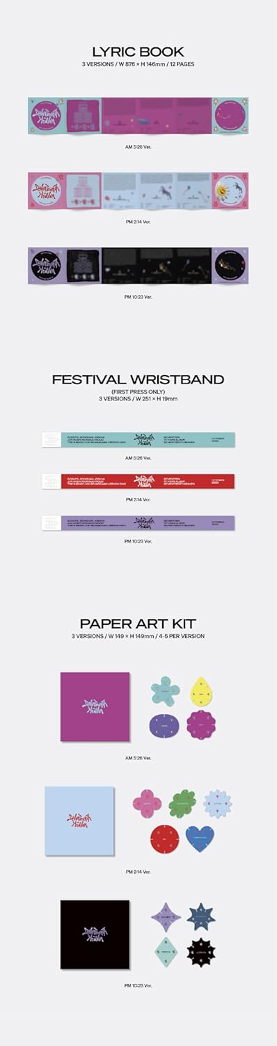SEVENTEEN - 11th Mini Album SEVENTEENTH HEAVEN (PM 2:14 ver.), PM 2:14 ver.