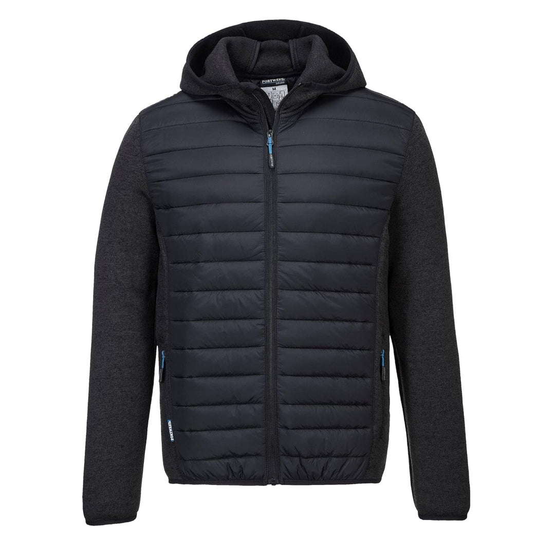 Portwest KX3 Hybrid Steppjacke, Grösse: XL, Farbe: Grau Marl, T832GMRXL XL Grey Marl, XL Grey Marl