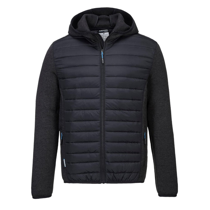 Portwest KX3 Hybrid Steppjacke, Grösse: XL, Farbe: Grau Marl, T832GMRXL XL Grey Marl, XL Grey Marl