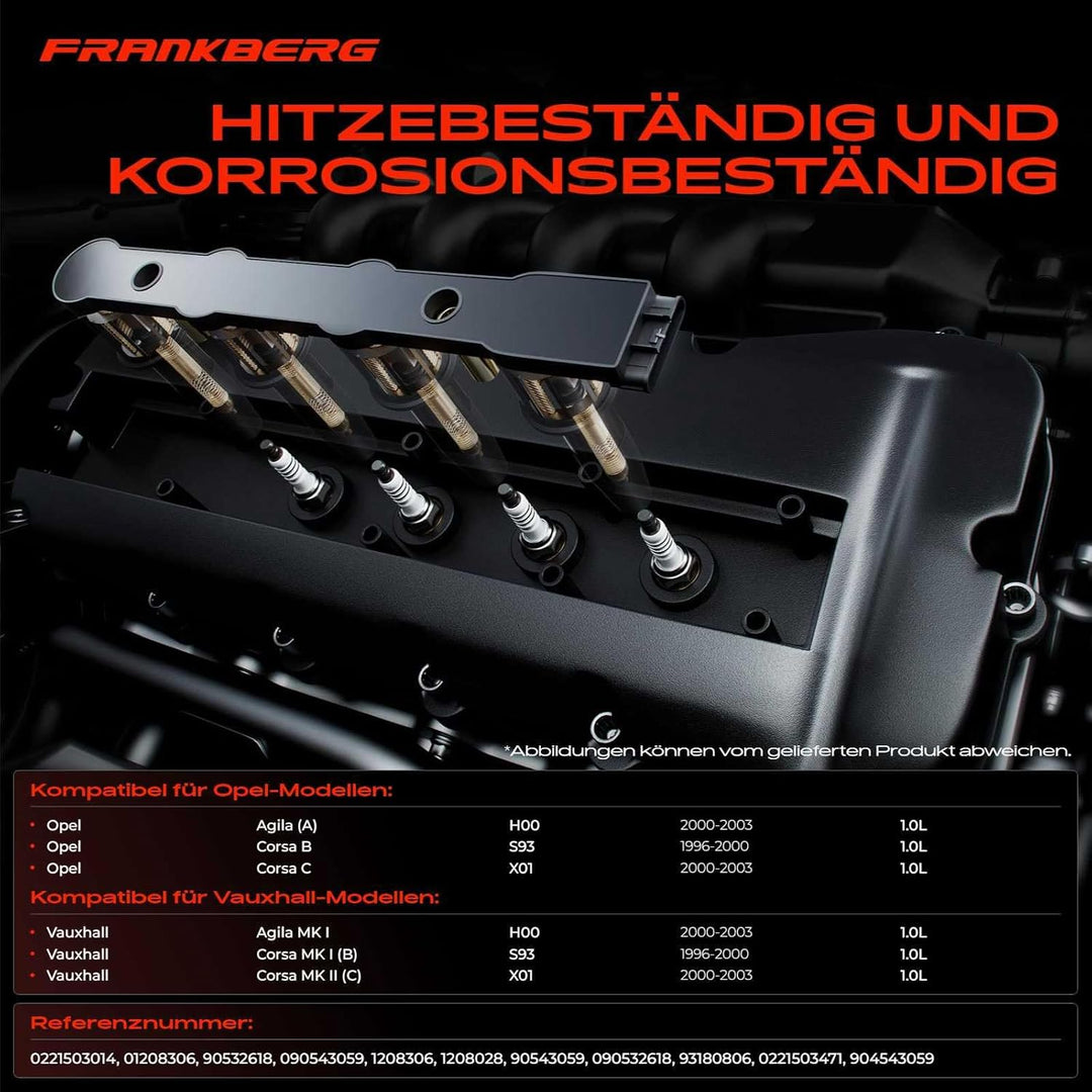 Zündmodul Zündspule für Agila A H00 Corsa B 73 78 79 Corsa C F08 F68 Agila MK I Corsa MK I II W5L F0