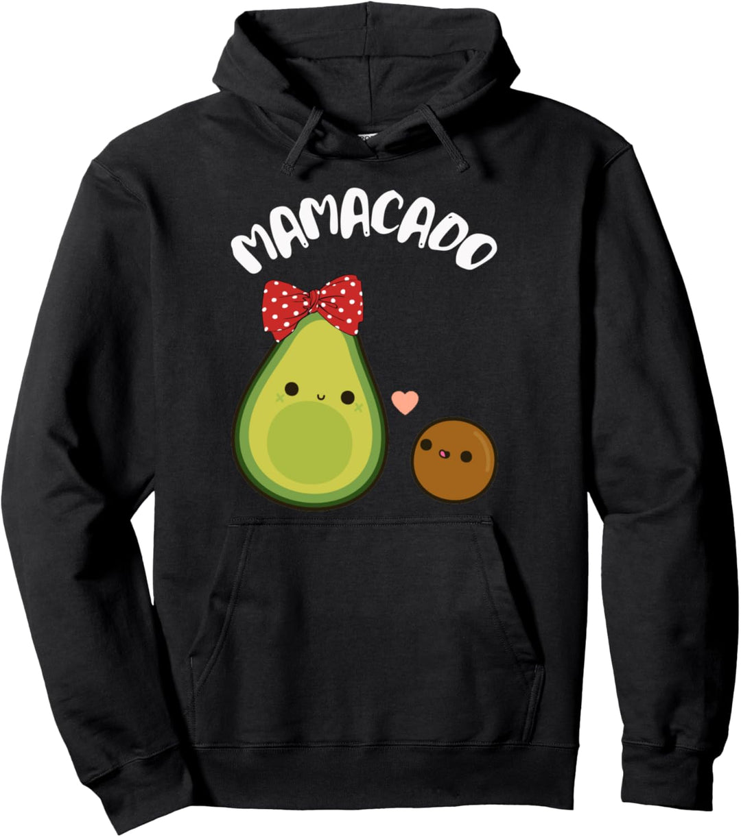 Mamacado Süsse Avocado Schwangere Mama Vegan Muttertag Pullover Hoodie